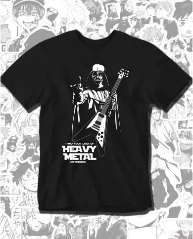 Camiseta Estampada Stars Wars Heavy Metal 🎬 Calidad Premium
