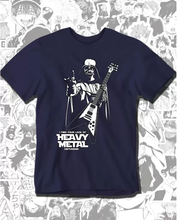 Camiseta Estampada Stars Wars Heavy Metal 🎬 Calidad Premium
