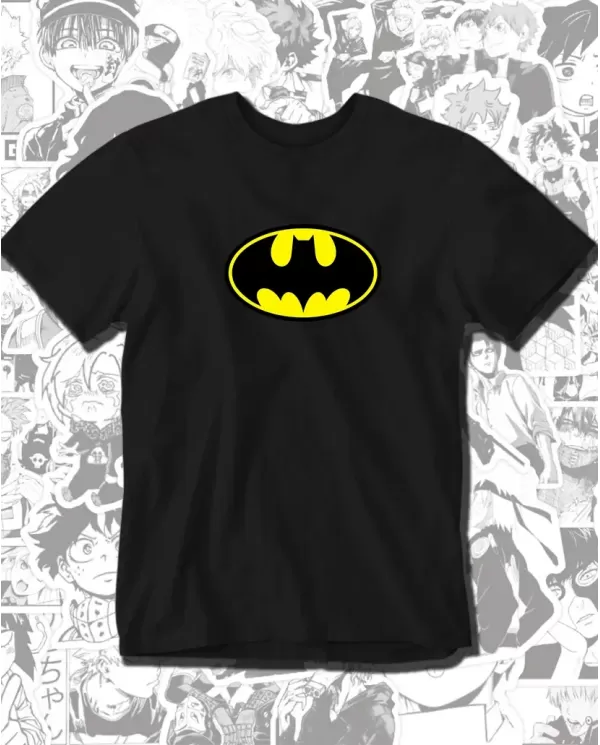 Camiseta Estampada Batman Logo 🎬 Calidad Premium