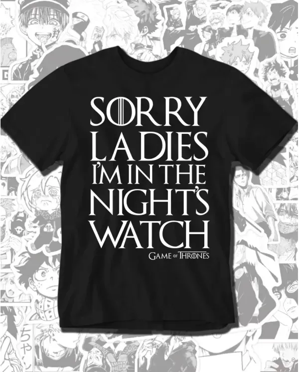 Game Of Thrones Sorry Ladies