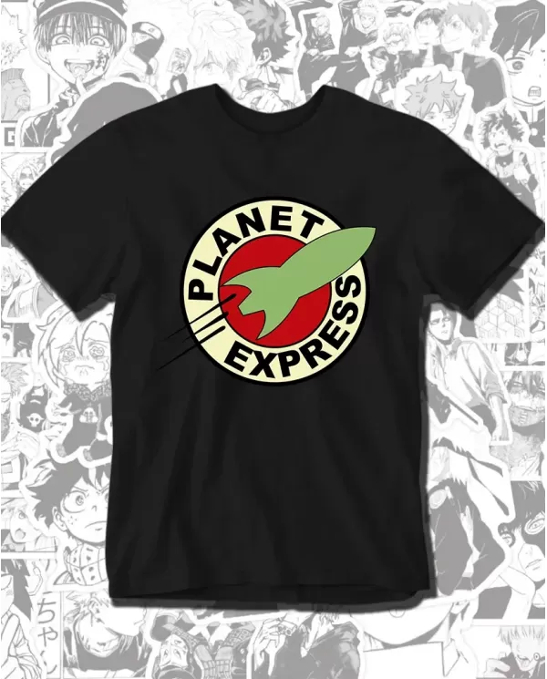 Camiseta Estampada Futurama Planet Express 🎬 Calidad Premium