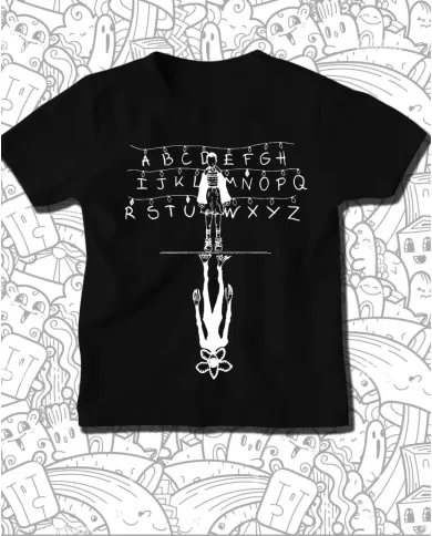 Camiseta Estampada Stranger Things 09 🎬 Calidad Premium