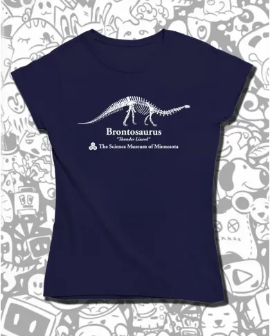 Camiseta Estampada Stranger Things Brontosaurus 🎬 Calidad Premium