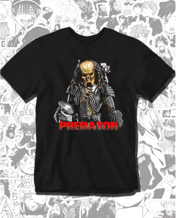 Camiseta Estampada Depredador 🎬 Calidad Premium