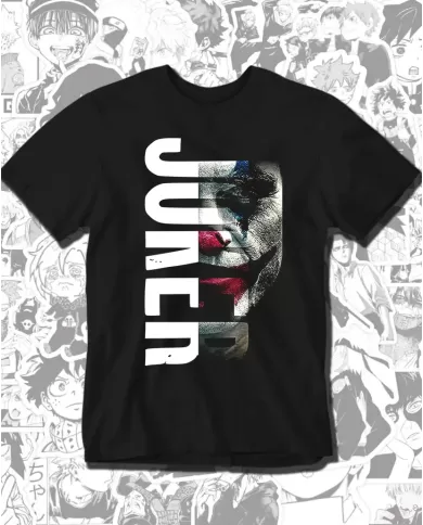 Camiseta Estampada Batman Joker Letras 🎬 Calidad Premium