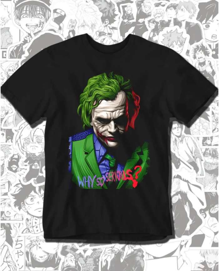 Batman Joker Why So Serius