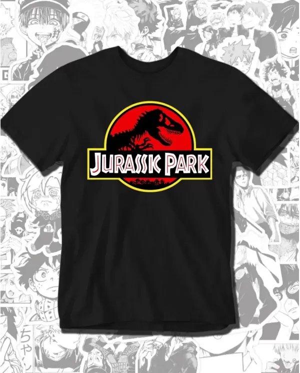 Camiseta Estampada Jurasic Park 🎬 Calidad Premium