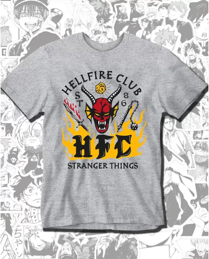 Hellfire Club Stranger Things Metallica