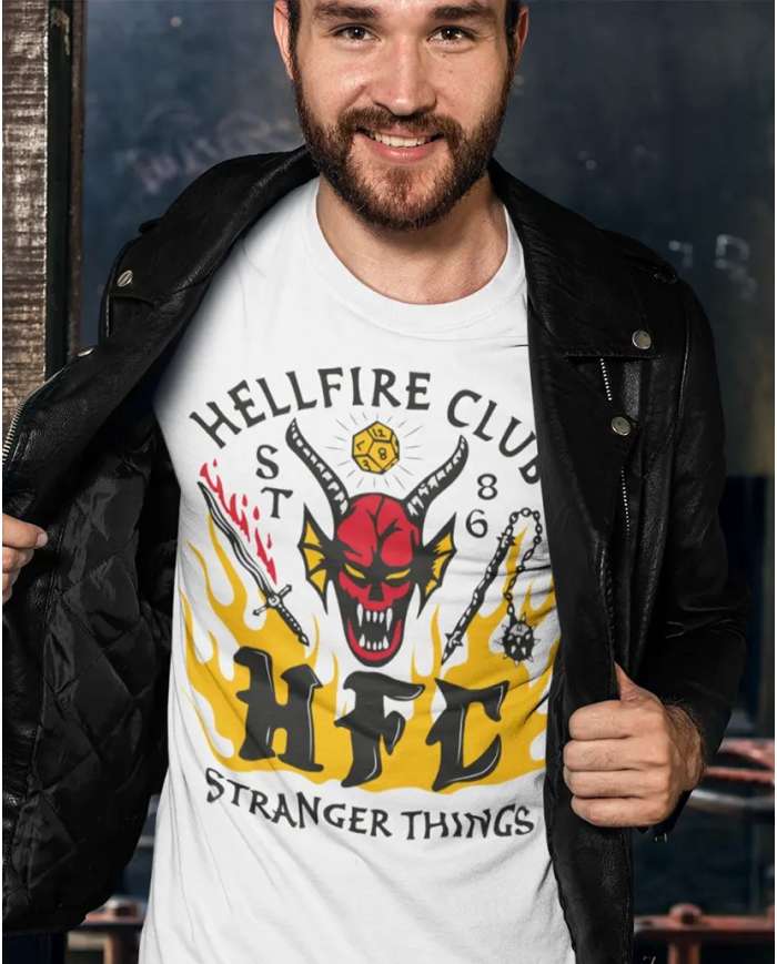 Hellfire Club Stranger Things Metallica