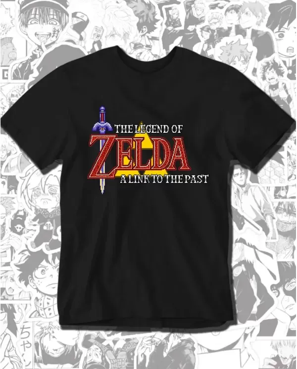 Camiseta Estampada The Legend Of Zelda A Link To The Past 03 🎮 Calidad Premium