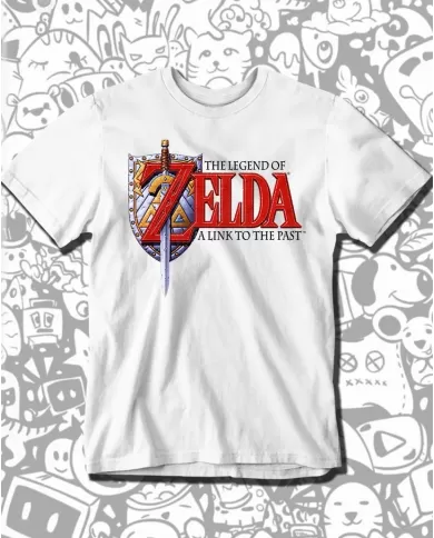 Camiseta Estampada The Legend Of Zelda A Link To The Past 02 🎮 Calidad Premium