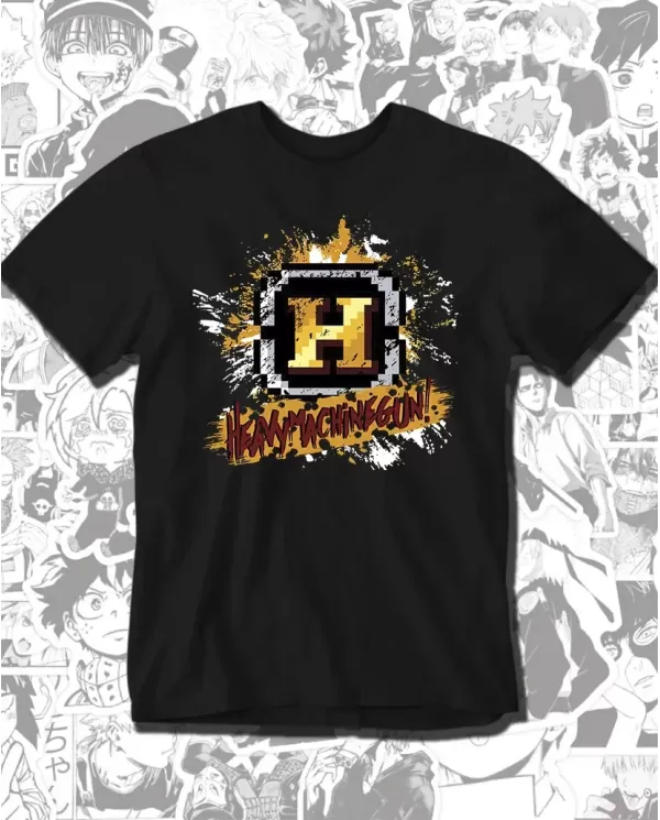 Camiseta Estampada Metal Slug Heavy Machine Gun 🎮 Calidad Premium