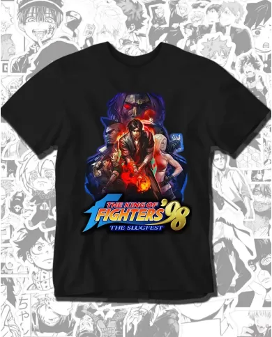 Camiseta Estampada The King Of Figthers 98 🎮 Calidad Premium