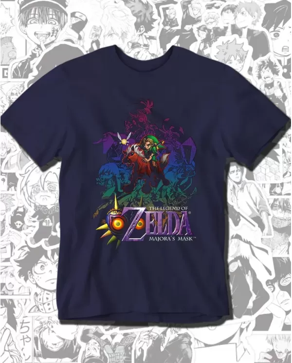 Camiseta Estampada The Legend Of Zelda Majoras Mask 🎮 Calidad Premium