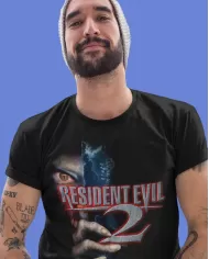Camiseta Estampada Resident Evil 2 🎮 Calidad Premium