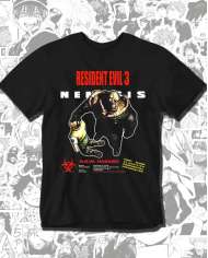 Camiseta Estampada Resident Evil 3 Nemesis 🎮 Calidad Premium