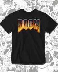 Camiseta Estampada Doom Logo 🎮 Calidad Premium