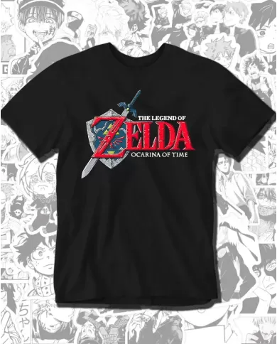 Camiseta Estampada The Legend Of Zelda Logo 🎮 Calidad Premium