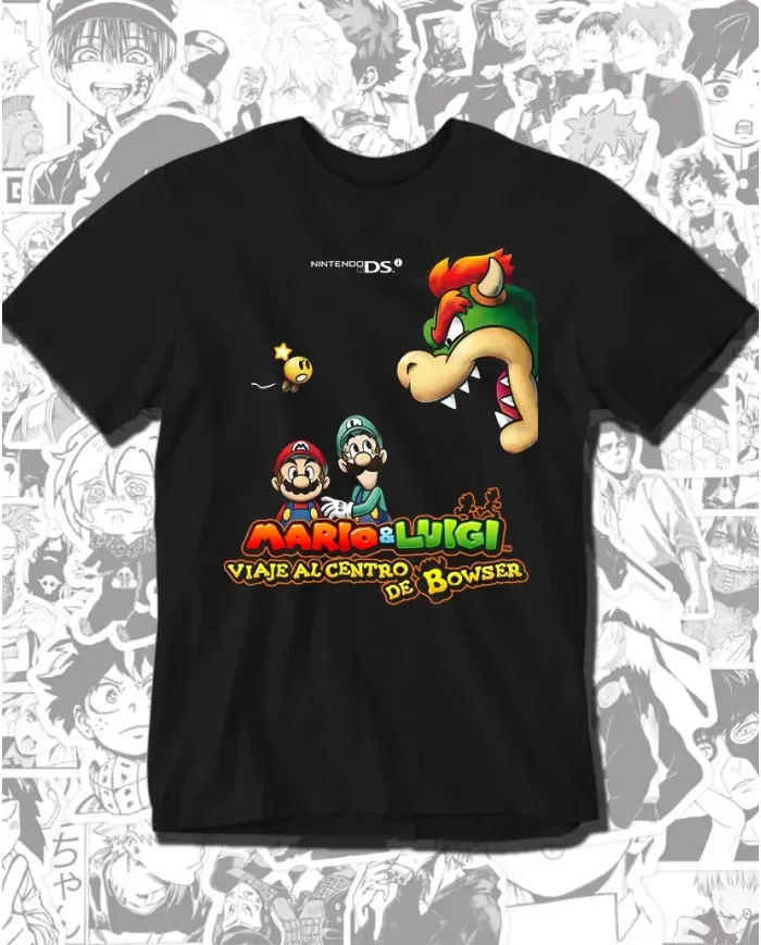 Viaje De Mario Y Luigi Al Centro De Bow