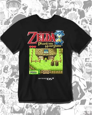 Camiseta Estampada The Legend Of Zelda Phantom Hourglass D 🎮 Calidad Premium