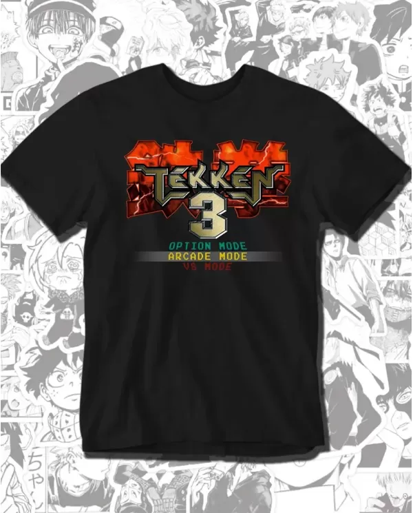 Camiseta Estampada Tekken 3 Ps1 🎮 Calidad Premium
