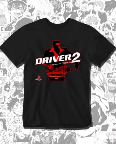 Camiseta Estampada Driver 2 Ps1 🎮 Calidad Premium
