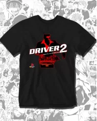 Camiseta Estampada Driver 2 Ps1 🎮 Calidad Premium