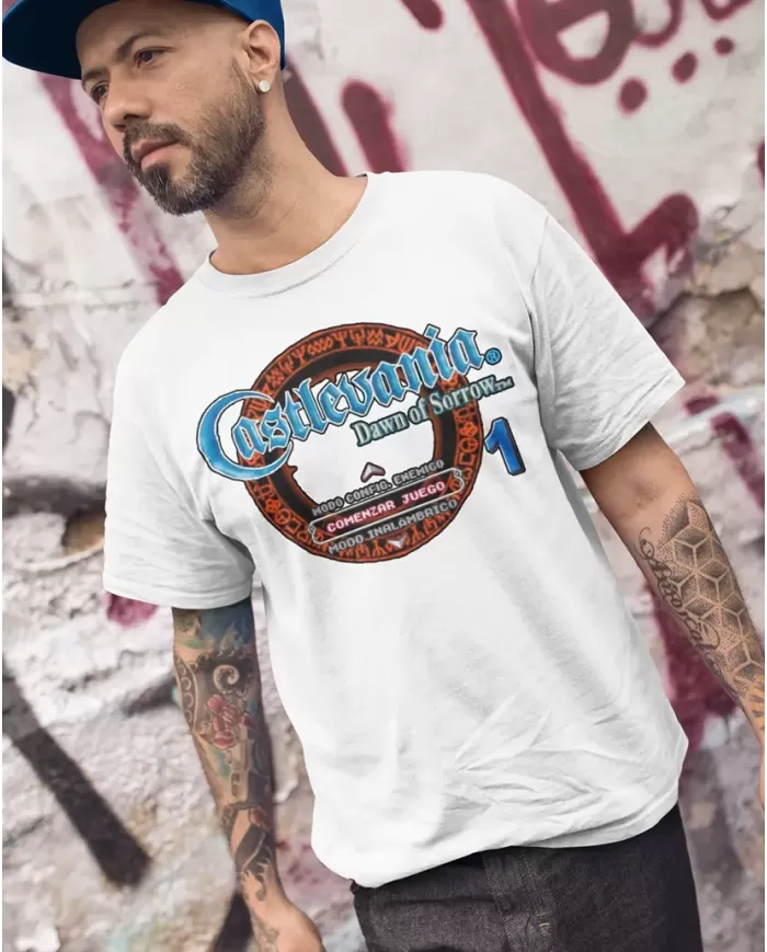 Camiseta Estampada Castlevania Dawn Of Sorrow Ds 🎮 Calidad Premium
