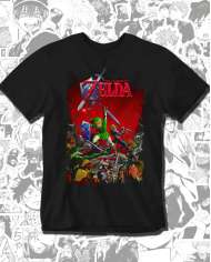 Camiseta Estampada Zelda Ocarina Of Time 🎮 Calidad Premium