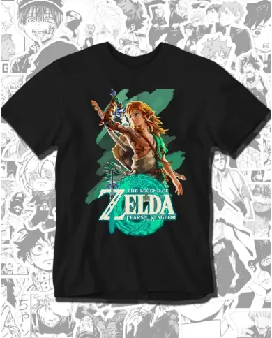 Camiseta Estampada Zelda Breath Of The Wild 02 🎮 Calidad Premium