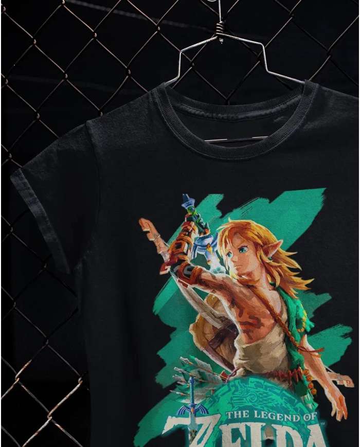 Camiseta Estampada Zelda Breath Of The Wild 02 🎮 Calidad Premium