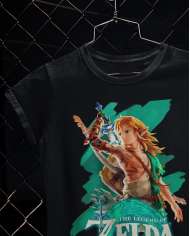 Camiseta Estampada Zelda Breath Of The Wild 02 🎮 Calidad Premium