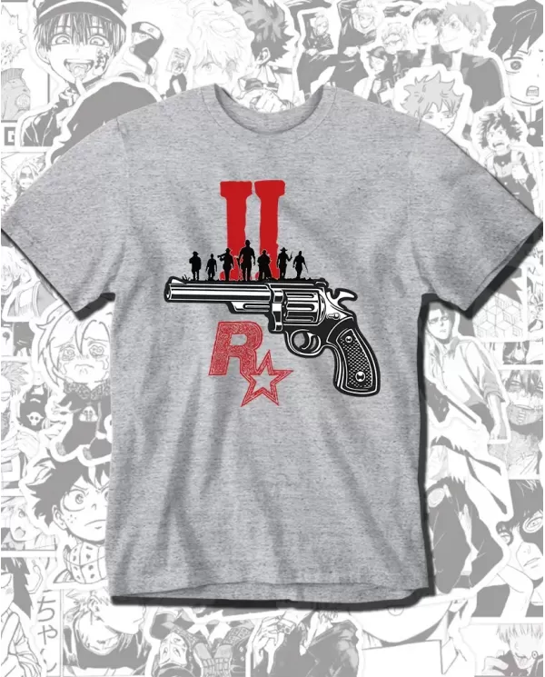 Camiseta Estampada Read Dead Redemtion 03 🎮 Calidad Premium