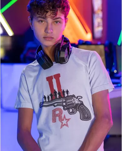 Camiseta Estampada Read Dead Redemtion 03 🎮 Calidad Premium