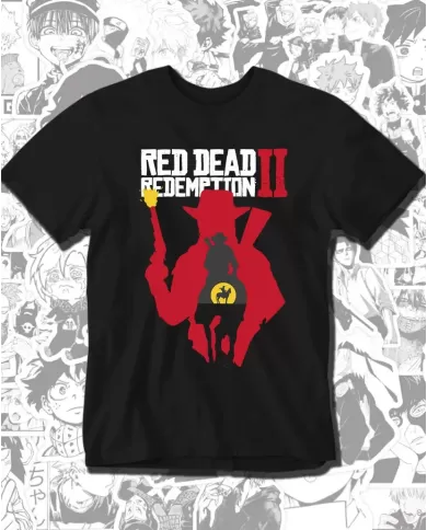 Camiseta Estampada Read Dead Redemtion 02 🎮 Calidad Premium