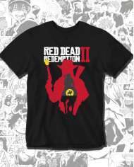 Camiseta Estampada Read Dead Redemtion 02 🎮 Calidad Premium