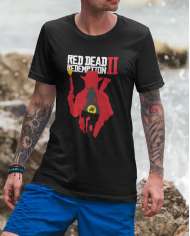 Camiseta Estampada Read Dead Redemtion 02 🎮 Calidad Premium