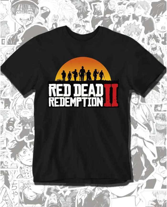 Camiseta Estampada Read Dead Redemtion 01 🎮 Calidad Premium