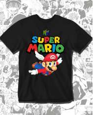 Camiseta Estampada Super Mario 64 🎮 Calidad Premium