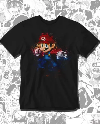 Camiseta Estampada Mario 🎮 Calidad Premium