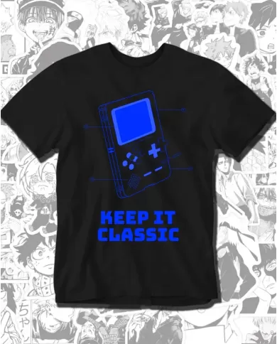 Camiseta Estampada Keep It Classic 🎮 Calidad Premium