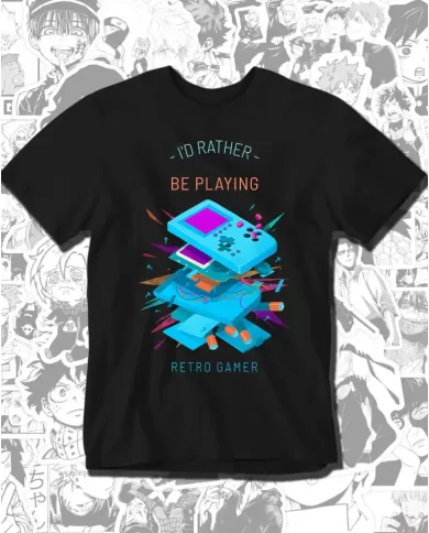 Camiseta Estampada Retro Gamer 🎮 Calidad Premium