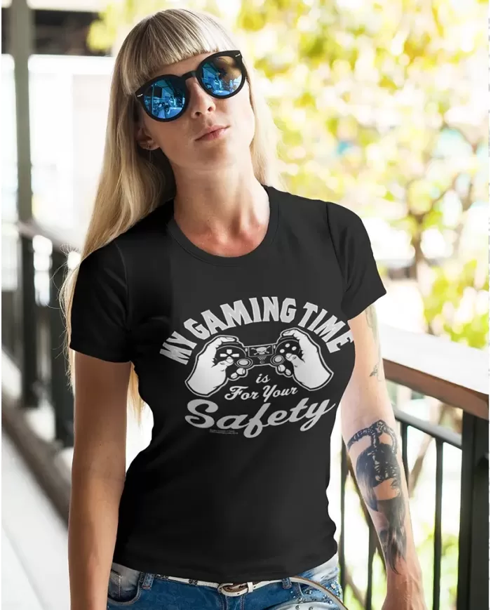 Camiseta Estampada My Gaming Time 🎮 Calidad Premium