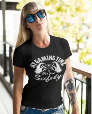 Camiseta Estampada My Gaming Time 🎮 Calidad Premium