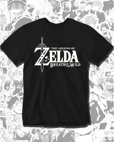 Camiseta Estampada The Legend Of Zelda Breath Of The Wild 🎮 Calidad Premium