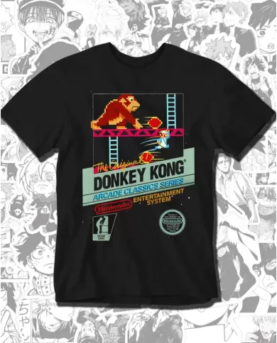 Camiseta Estampada Donkey Kong 🎮 Calidad Premium