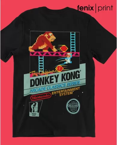 Camiseta Estampada Donkey Kong 🎮 Calidad Premium