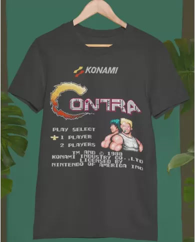Camiseta Estampada Contra 8 Bits 🎮 Calidad Premium