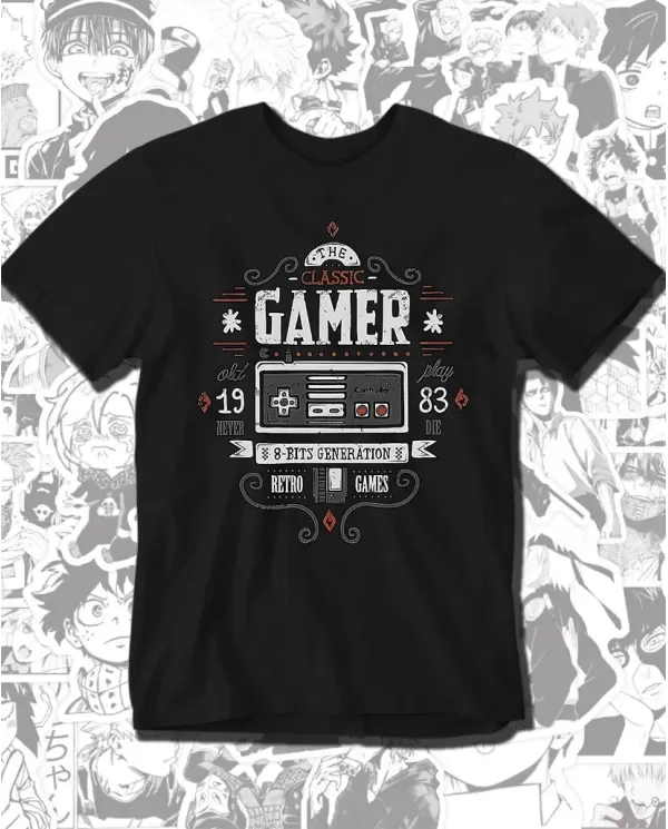 Camiseta Estampada Gamer 02 🎮 Calidad Premium