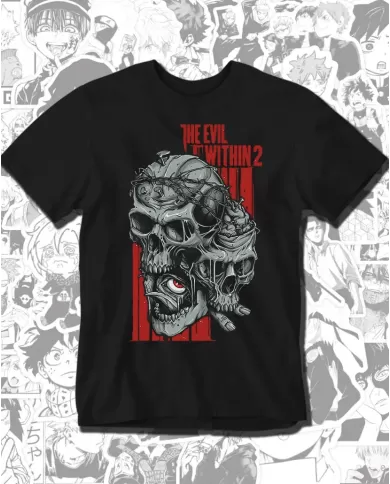 Camiseta Estampada The Evil Within 2 🎮 Calidad Premium